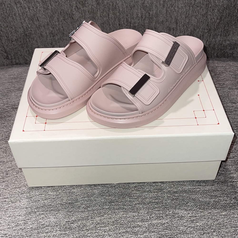 NWT Alexander McQUEEN Women's Hybrid Slide Sandals** - Picture 4 of 6